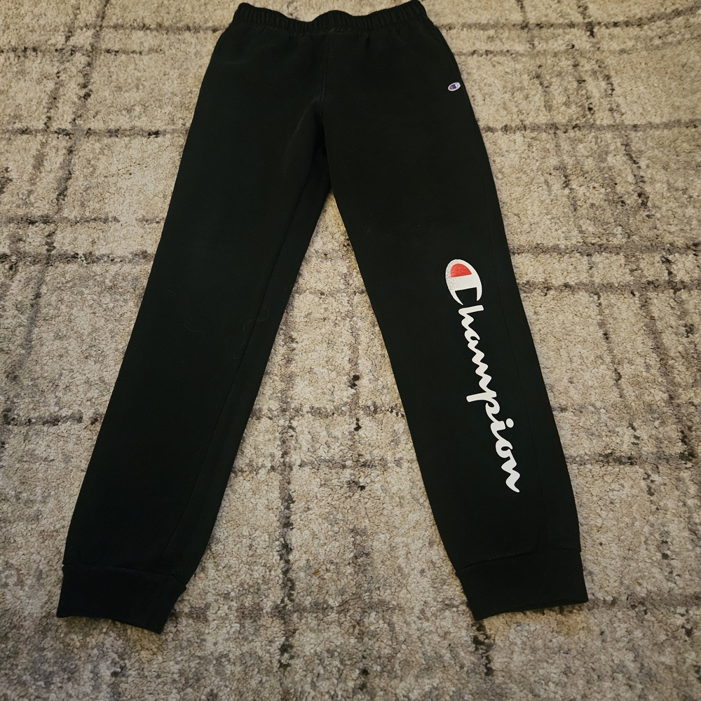 Champion Black Kids Sweatpants